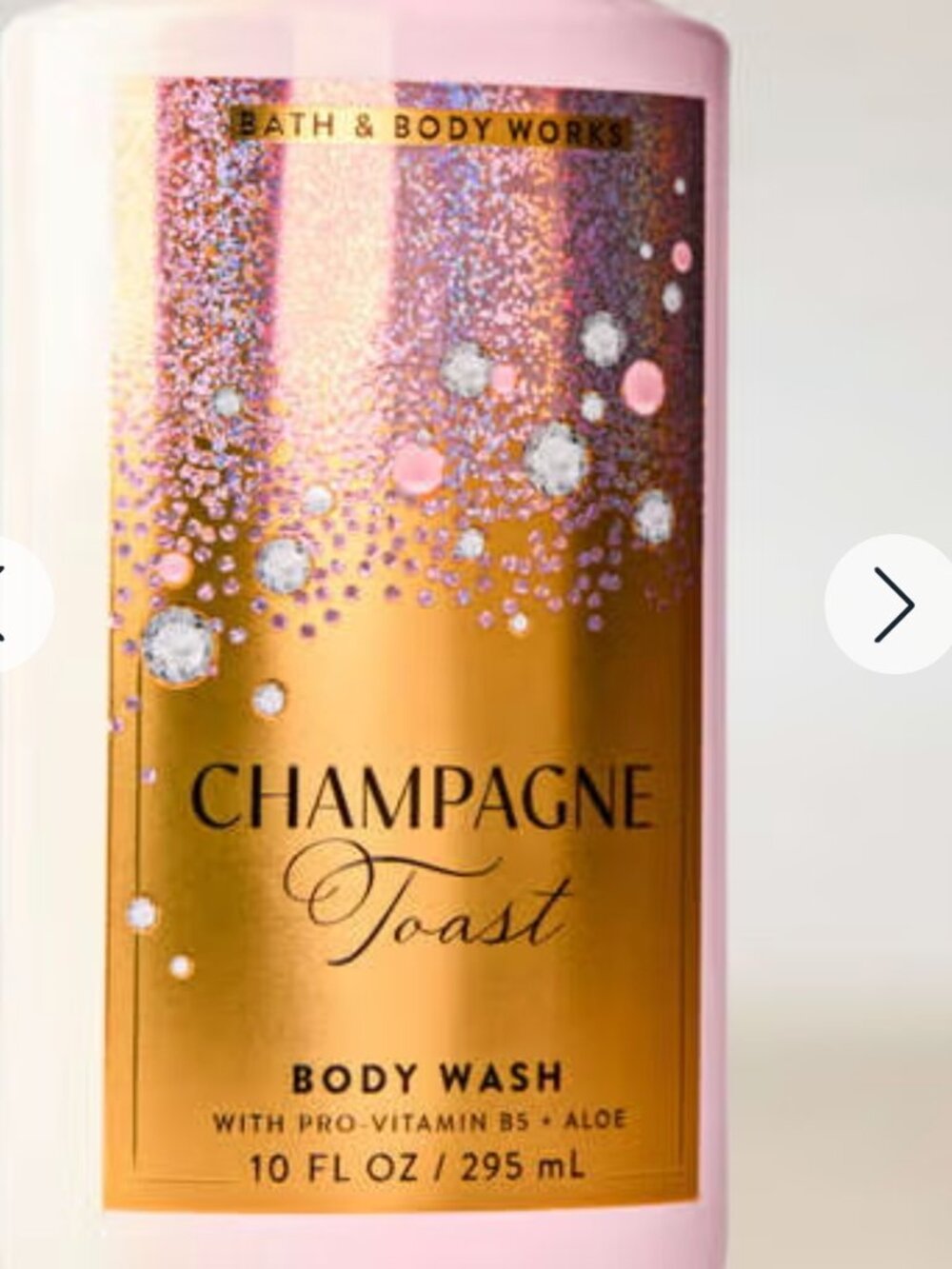 Bath & Body Works Champagne Toast Body Wash - Picture 2 of 2